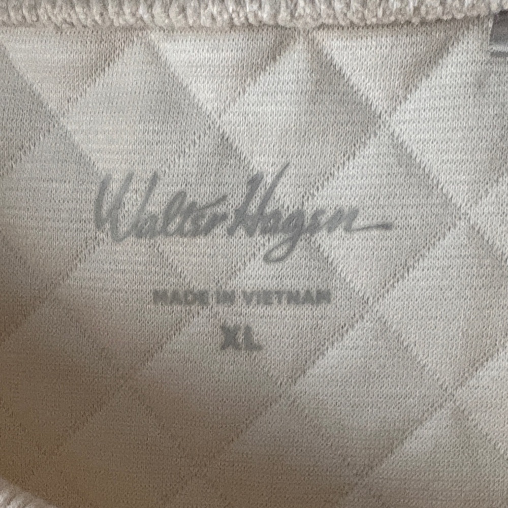 Walter Hagen Cream Quilted Sweatshirt - Picture 3 of 4